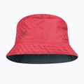 Hut BUFF Travel Bucket collage red