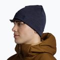 BUFF Heavyweight Merinowolle einfarbig indigo Wintermütze 4