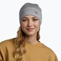 BUFF Leichte Merinowolle einfarbig hellgrau Wintermütze 4