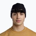 BUFF Crossknit Wintermütze einfarbig schwarz 3
