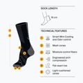 Socken BUFF Coolnet Crew schwarz 4