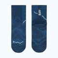 Socken BUFF Dryflx Quarter blue 3
