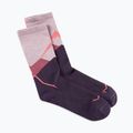 BUFF Merino Lightweight Crew LWC1 rosa Socken 2
