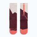 Socken BUFF Midweight Crew wine 3