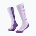 Socken BUFF Merino Heavyweight Over The Calf lilac ice