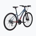 Marin San Anselmo DS2 Damen Crossrad 700C glänzend grau/roarange 3