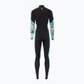 Hurley Plus Printed 4/3 mm Fullsuit java tropischer Neoprenanzug für Damen 2