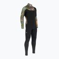 Herren Hurley Plus gedruckt 3/2 mm Fullsuit Medium braun Schwimmen Schaum