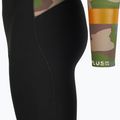 Herren Hurley Plus gedruckt 3/2 mm Fullsuit Medium braun Schwimmen Schaum 5