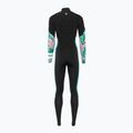 Hurley Plus Printed 3/2 mm Fullsuit java tropischer Neoprenanzug für Damen 2
