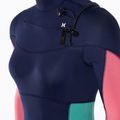 Hurley Advant Frauen 4/3 mm Fullsuit Flagge blau schwimmen Neoprenanzug 4
