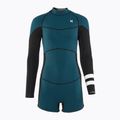 Hurley Advanty Shorty Texture 2/2 mm Springsuit schwarz/himmelblau Damen Neoprenanzug