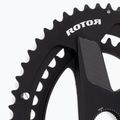 Rotor Q Rings Dm Oval Kettenblatt 50/34T schwarz 3