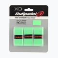 Griffe für Padel-Schläger Bullpadel GB-1705 Senso Absorbent 3 pcs. green