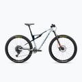 Orbea Oiz M20 2023 halo silber/blau carbon view Mountainbike