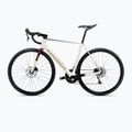 Orbea Orca M30 2025 elfenbeinweiß/burgund/vulcano Rennrad 2