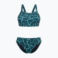 Zweiteiliger Damen-Badeanzug Orca Core Bikini dunkelgrün