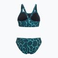 Zweiteiliger Damen-Badeanzug Orca Core Bikini dunkelgrün 2