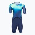 Triathlon-Anzug Herren Orca Athlex Aero Race Suit green print