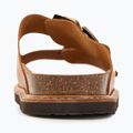 Badeschuhe Damen Genuins Galia Leather Dress camel 6