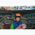 COOLCASC Furry Orange Helm Overlay schwarz S067 8