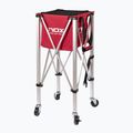 Ballkorb Nox Foldable Balls Basket With Wheels Red