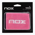Schweißbänder fürs Handgelenk NOX Wristband with Logo 2 szt. pink/white