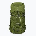 Herren-Trekking-Rucksack Osprey Aether 65 l Knoblauch senfgrün