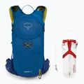 Fahrrad Rucksack Herren Osprey Siskin 12 l z Wasserbeuteliem 2,5 l postal blue