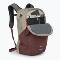 City Rucksack Osprey Nebula 32 l sawdust tan/raisin red 4