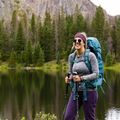 Frauen-Trekking-Rucksack Osprey Renn 50 l Giebel grau / Leinen tan 4
