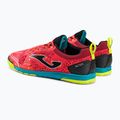 Joma Tactico IN Herren Fußballschuhe koralle/türkis 3