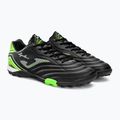 Herren Joma Aguila TF Fußballschuhe schwarz/grün fluor 4