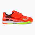 Joma Super Copa IN koralle/grün fluor Kinder Fußballschuhe 2