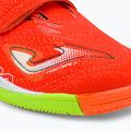 Joma Super Copa IN koralle/grün fluor Kinder Fußballschuhe 7