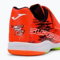 Joma Super Copa IN koralle/grün fluor Kinder Fußballschuhe 8