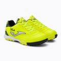 Joma Toledo TF Kinder Fußballschuhe Zitrone fluor/schwarz 4