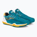 Herren Tennisschuhe Joma Point P petroleum/orange safran 4