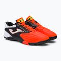 Joma Cancha TF Herren Fußballschuhe orange/schwarz 4