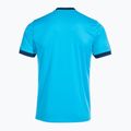 Herren-Tennisshirt Joma Court fluor türkis/navy 2