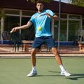 Herren-Tennisshirt Joma Court fluor türkis/navy 5