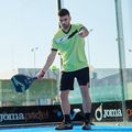 Herren-Tennisshirt Joma Court lime/schwarz 9