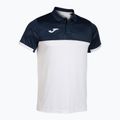 Herren Joma Montreal Poloshirt weiß/navy 2