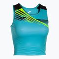 Damen Laufshirt Joma Elite X fluor türkis/schwarz 8