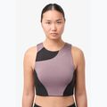 Lauf Tank Top Damen NNormal Trail Cropped Top purple