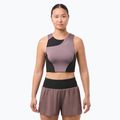 Lauf Tank Top Damen NNormal Trail Cropped Top purple 2