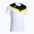 Herren-Tennisshirt Joma Court weiß/schwarz 2