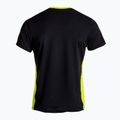 Herren-Tennisshirt Joma Court schwarz/grün 3