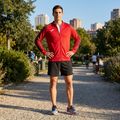Herren Joma Elite XI Full Zip Laufsweatshirt rot 9