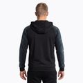 Men's Joma Elite XI Hoodie schwarz/anthrazit Laufsweatshirt 2
